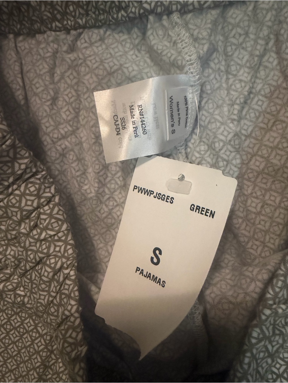 NWT Petite Plume Lightweight Pajama Set - Picture 8 of 10